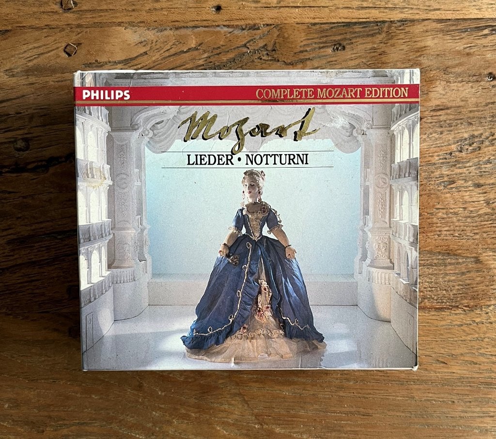 Mozart: Lieder • Notturni - Complete Mozart Edition, Gebruikt, Mozart, Ophalen of Verzenden, Inclusief boekje