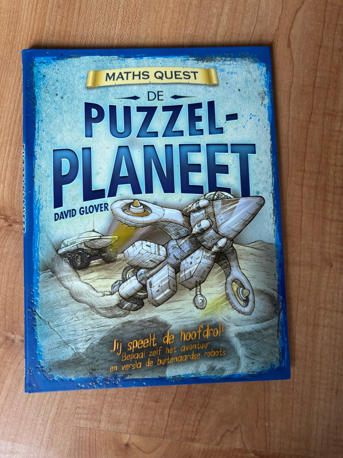 Maths Quest: De Puzzelplaneet - David Glover, Ophalen of Verzenden, Gelezen, Non-fictie