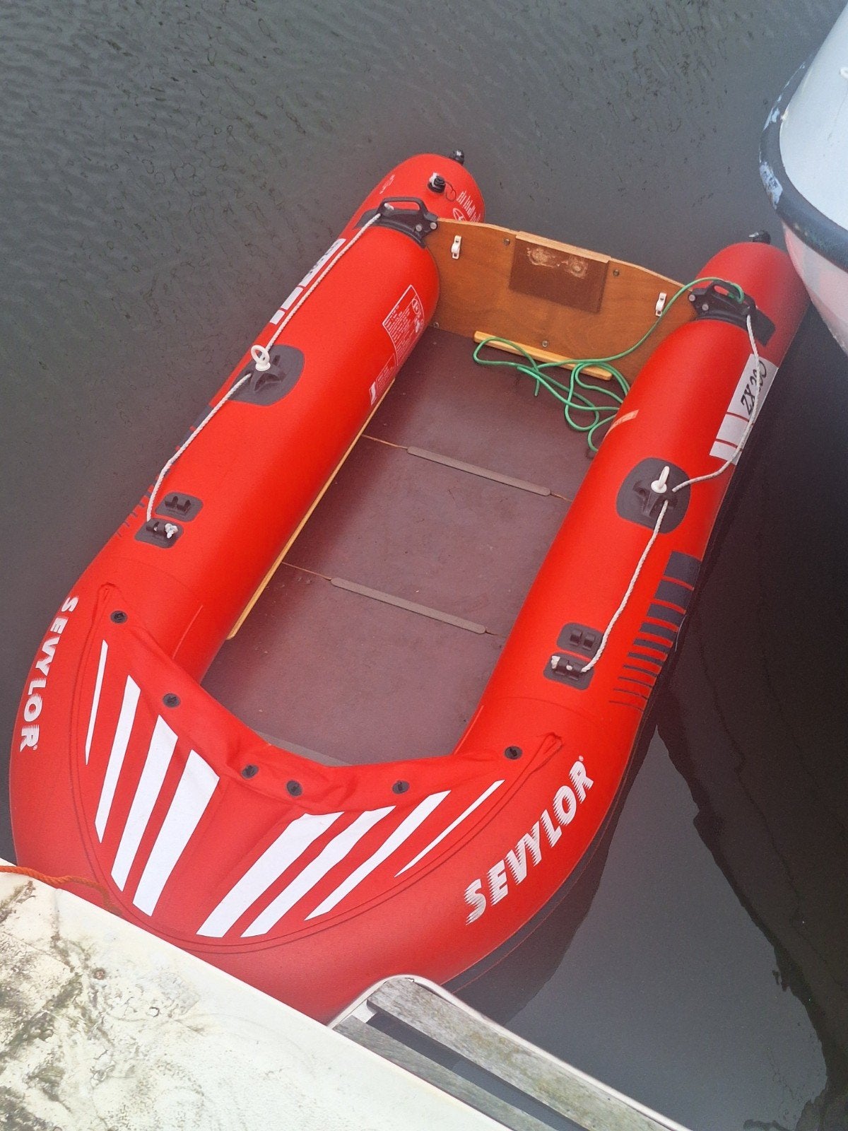 Sevylor rubberboot, Watersport en Boten, Ophalen, Gebruikt, Opblaasboot, Met roeispanen of peddels