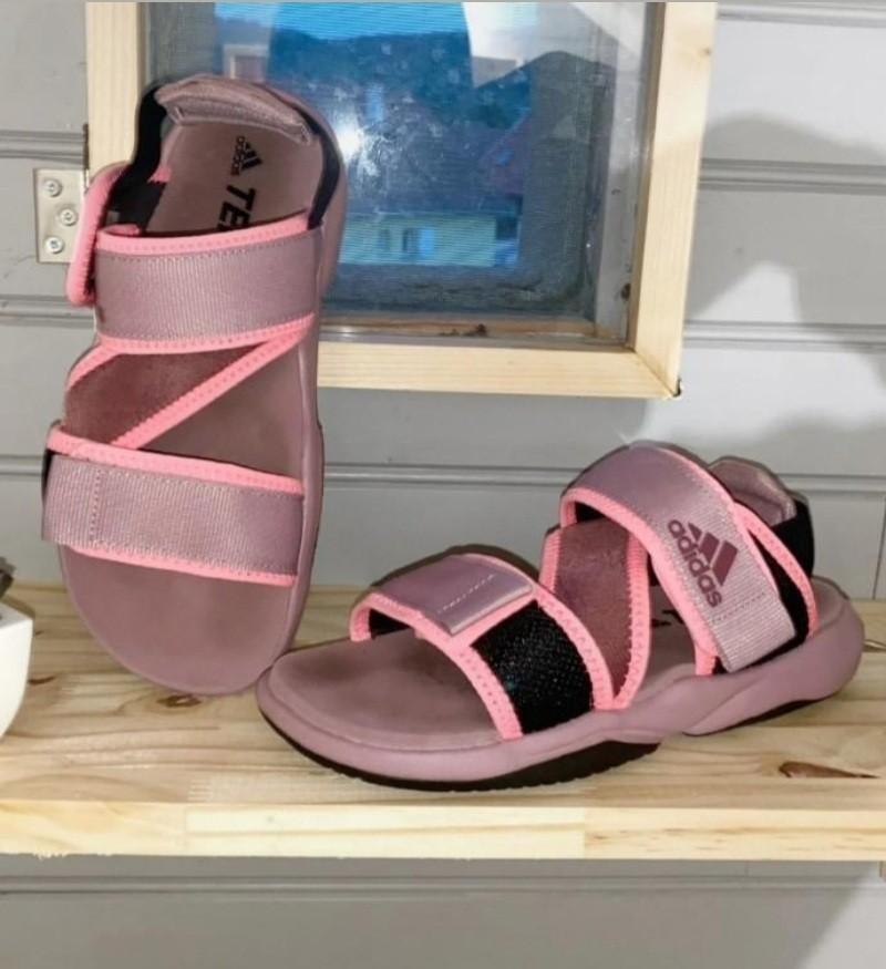 Adidas Terrex Sumra roze sneaker sandalen met klittenband 37, Adidas, Zo goed als nieuw, Roze, Sandalen of Muiltjes