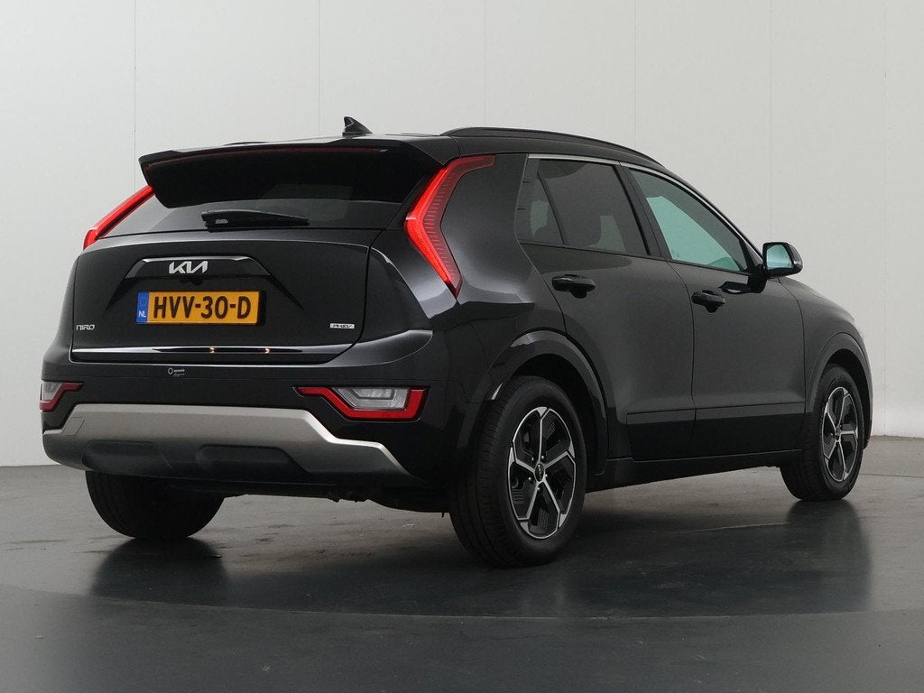 Kia Niro 1.6 GDi PHEV DynamicPlusLine | Panoramadak | Naviga, Auto's, Kia, Gebruikt, Euro 6, Zwart, 171 pk