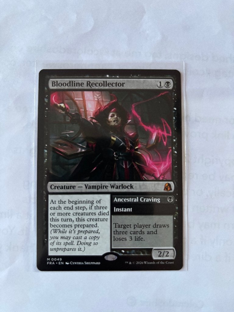 Magic: The Gathering - Bloodline Recollector, Ophalen of Verzenden, Nieuw, Losse kaart
