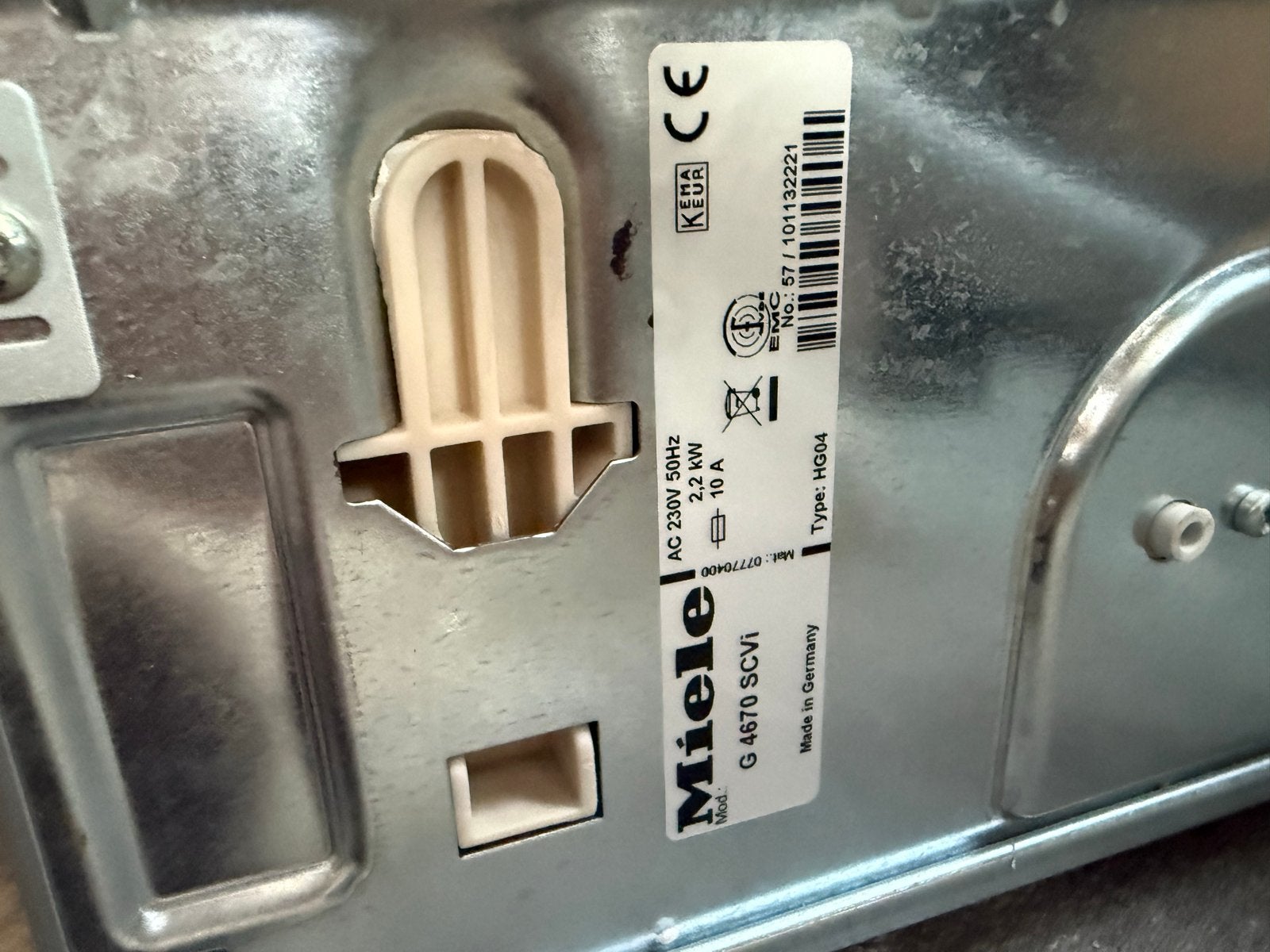 Miele G 4670 SCVi Inbouw Vaatwasser - Zo goed als nieuw, Ophalen, Energieklasse A of zuiniger, Zo goed als nieuw, Inbouw