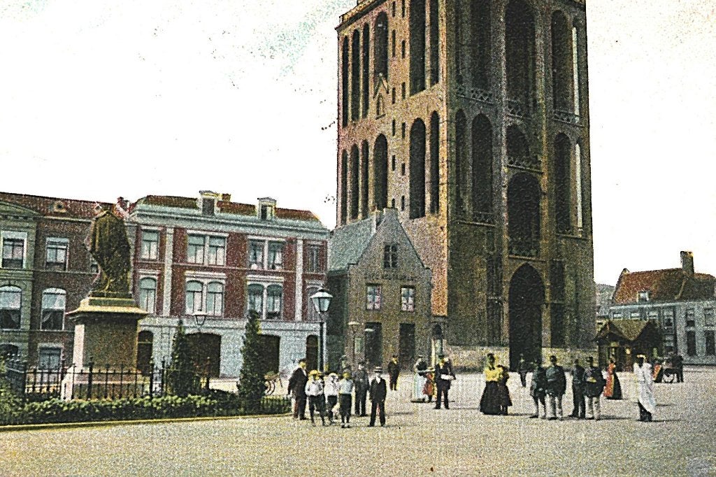 41498 Utrecht Dom 1904 Geen postzegel Stempel Utrecht, Ophalen of Verzenden, Voor 1920, Gelopen, Utrecht