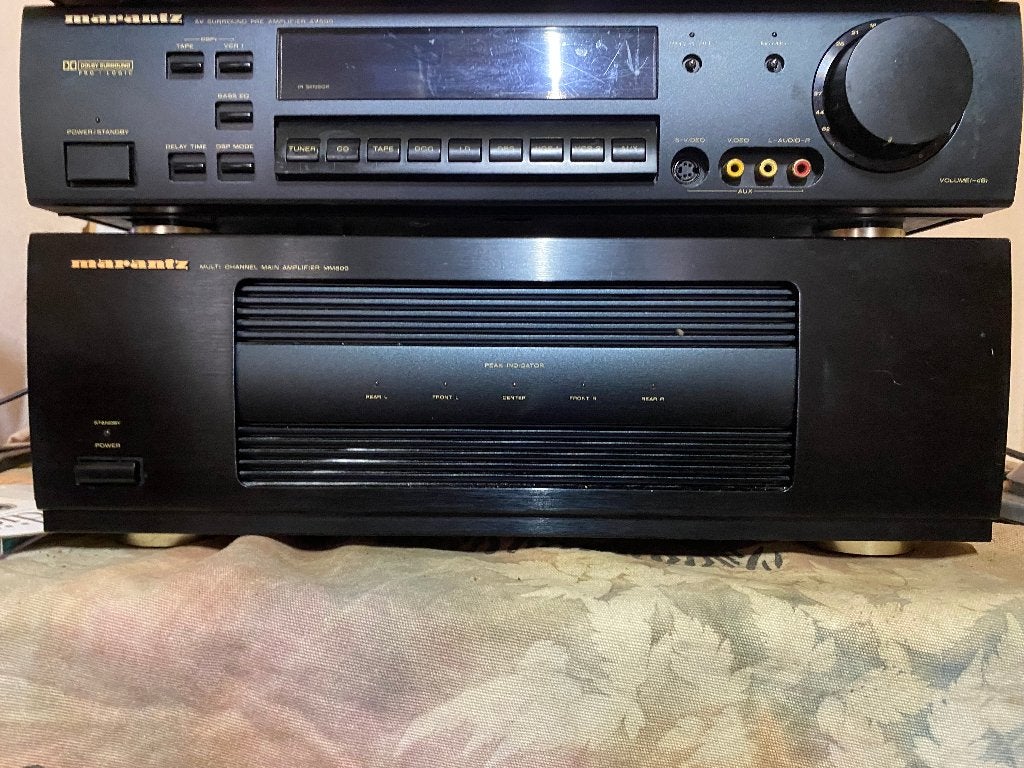 marantz voor en eindversterker, Audio, Tv en Foto, Ophalen of Verzenden, Gebruikt, Marantz