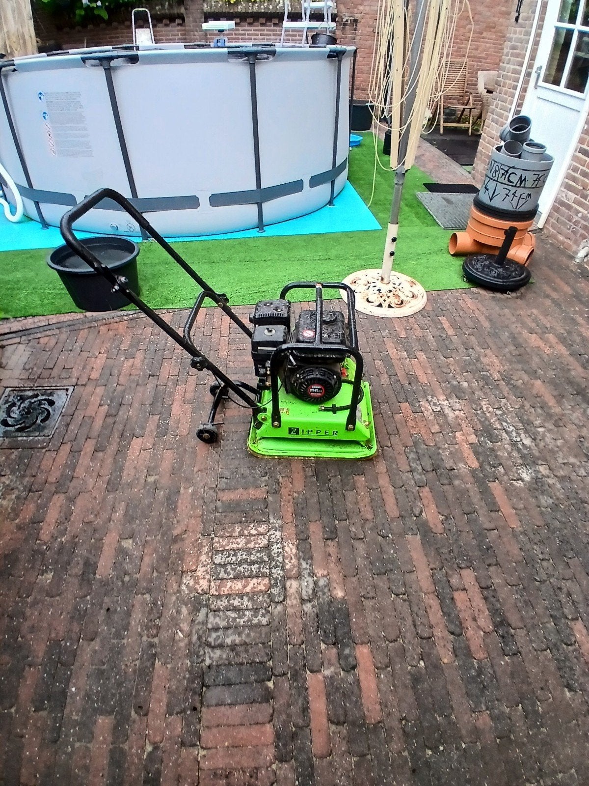 ZIPPER-ZI-RPE90C TRILPLAAT, Ophalen