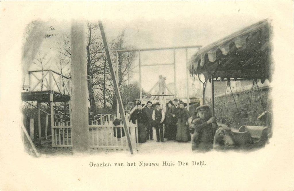388-319-033 Wassenaar Groeten van het Nieuwe Huis den Deijl, Verzenden, Voor 1920, Zuid-Holland
