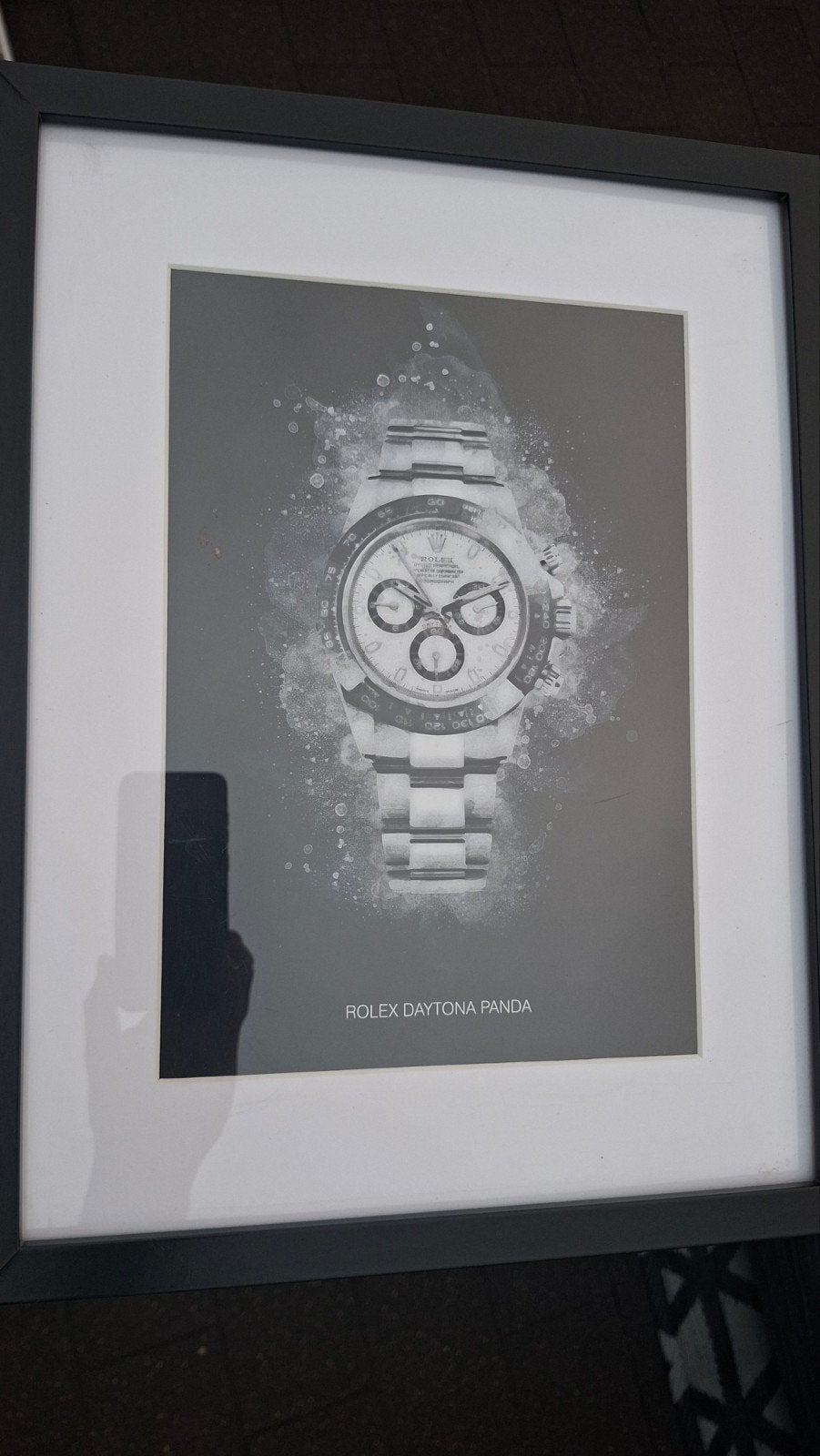 lijst van  Rolex Daytona Panda, Minder dan 50 cm, Gebruikt, Ophalen of Verzenden, Foto of Poster