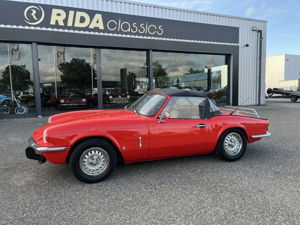 Triumph Spitfire 1500 Soft Top (bj 1978), Auto's, 1493 cc, Cabriolet, Triumph, Origineel Nederlands