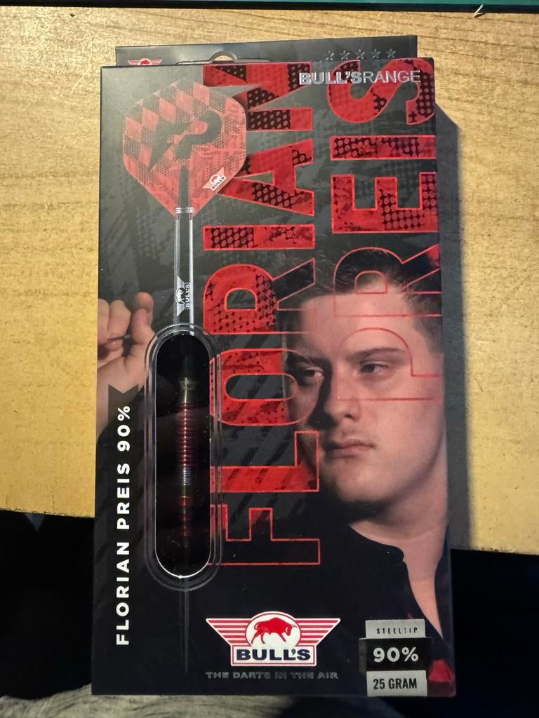 Nieuwe Bull's Florian Preis Darts 90% Tungsten 25g, Sport en Fitness, Darts, ., Nieuw, Ophalen of Verzenden, .