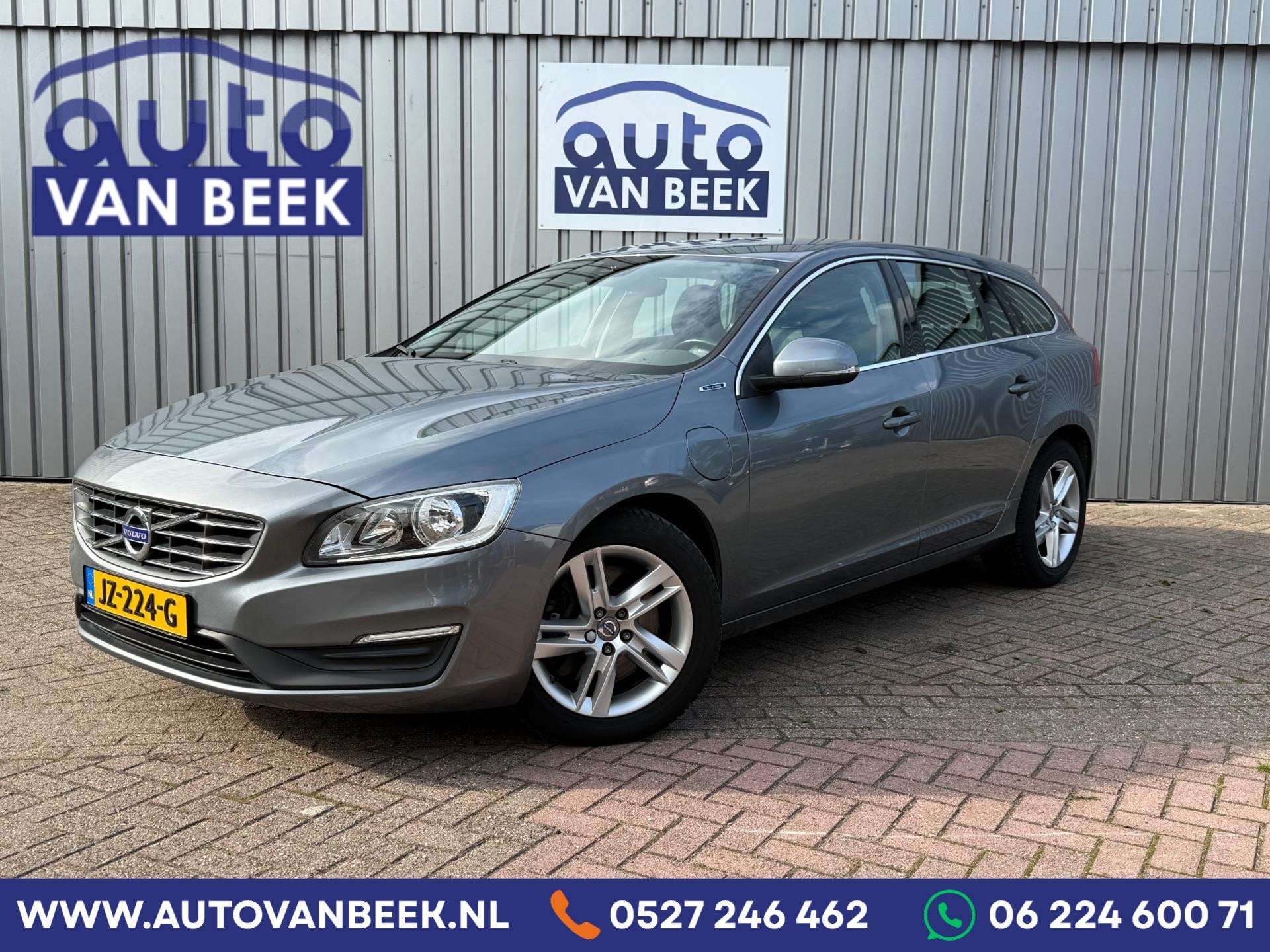Volvo V60 2.4 D5 Twin Engine Lease Edition|Export, Auto's, Volvo, Automaat, 163 pk, Vierwielaandrijving, 1880 kg