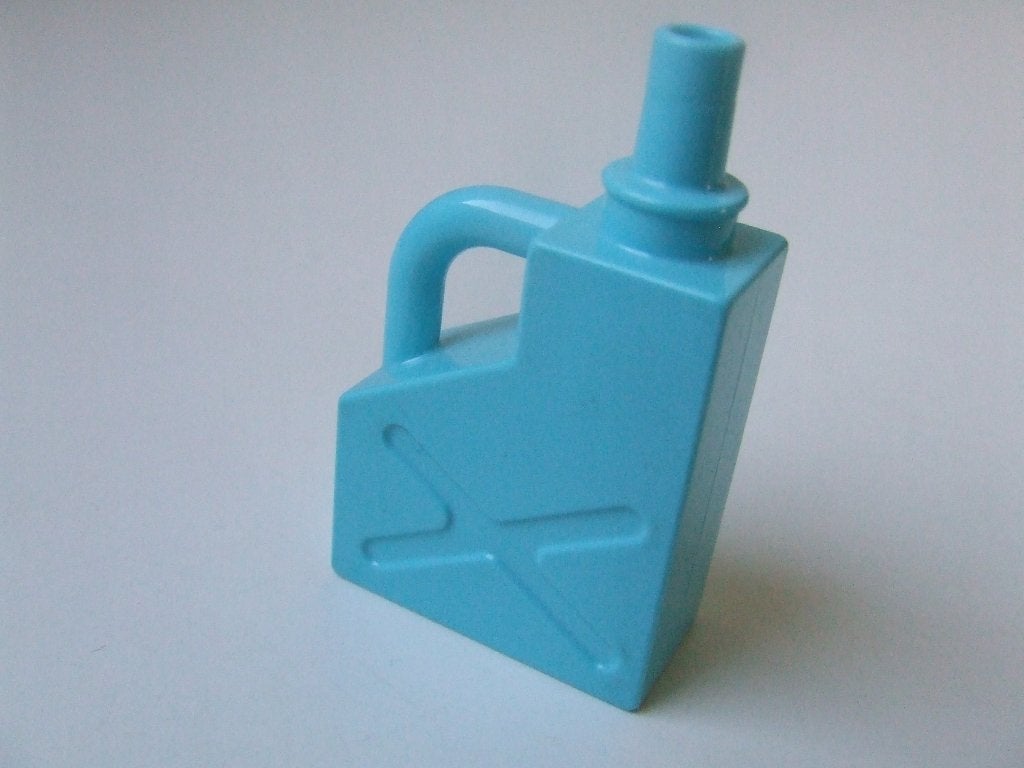 Medium azuur blauwe Duplo gasfles / jerrycan 1 x 2 x 2, Ophalen of Verzenden, Zo goed als nieuw, Accessoire, Duplo