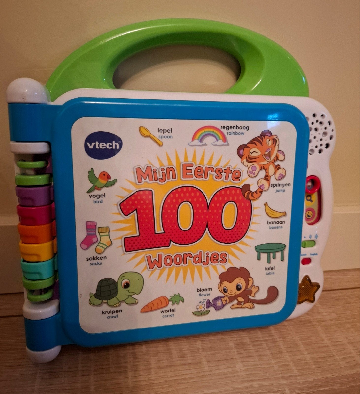 Vtech Mijn Eerste 100 Woordjes Boek, Ophalen of Verzenden, Gebruikt, 2 tot 4 jaar