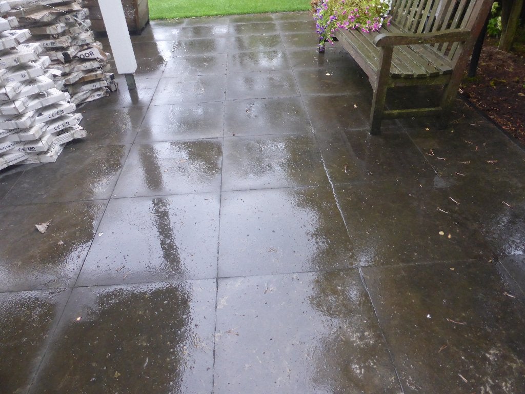 chinees hardsteen, Tuin en Terras, Ophalen, Gebruikt, Terrastegels, Natuursteen