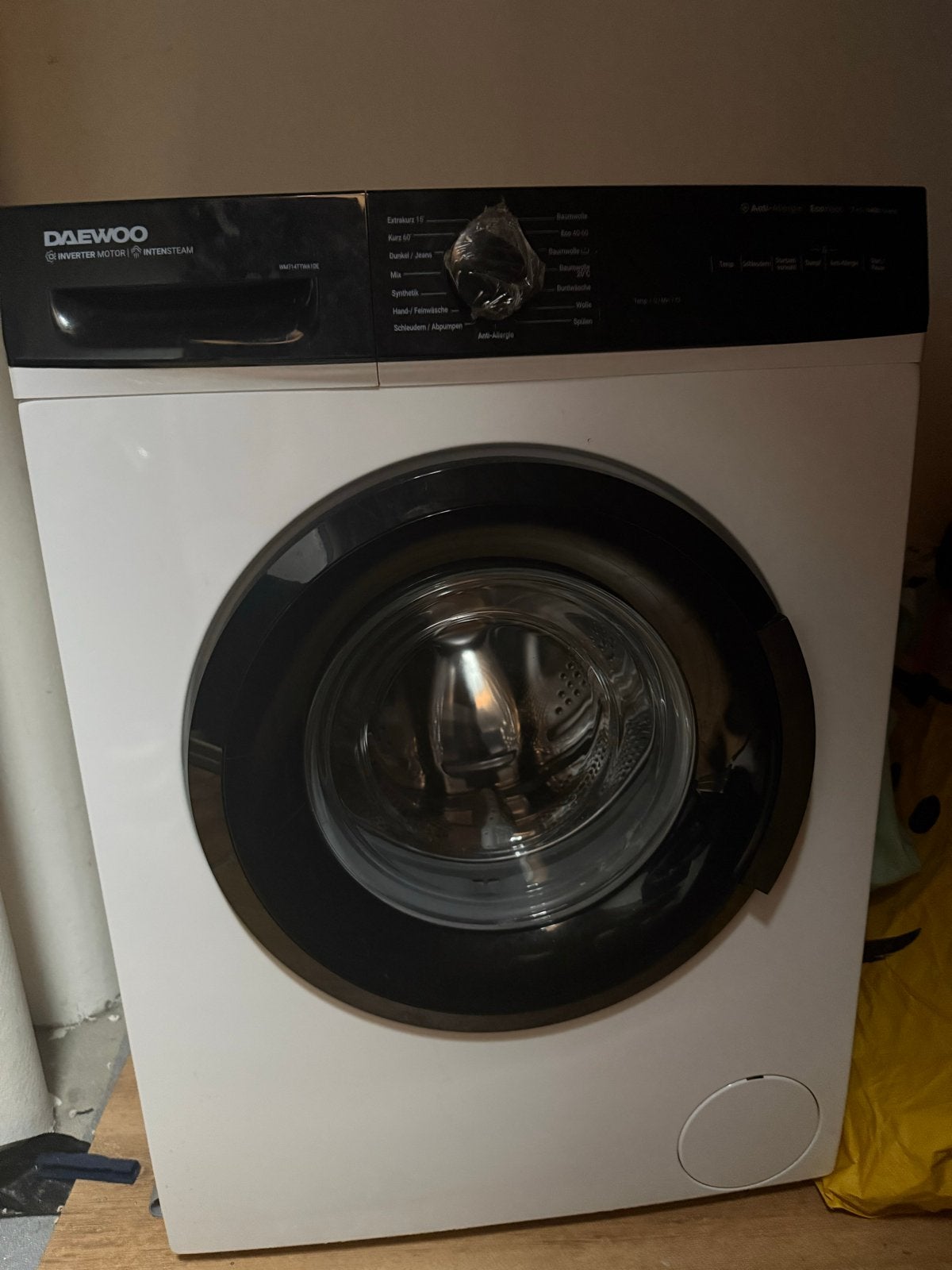 Daewoo Wasmachine 7kg 1400 toeren, Witgoed en Apparatuur, Ophalen, Gebruikt, Voorlader, 85 tot 90 cm