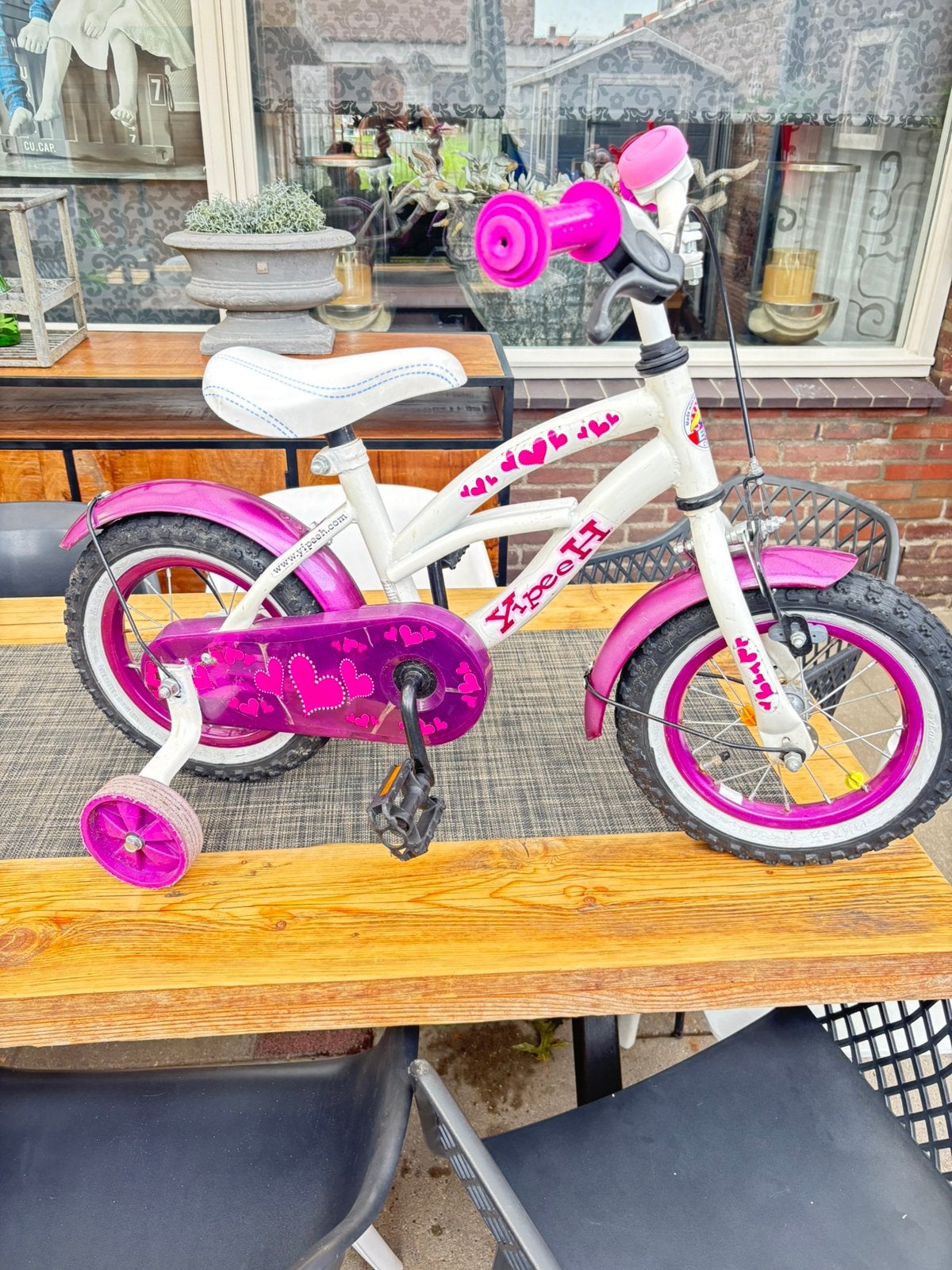 Meisjesfiets 12 inch  2 x, Ophalen, Zo goed als nieuw, Minder dan 16 inch