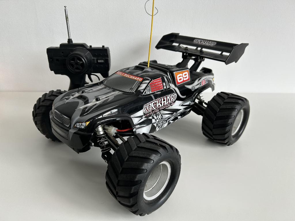Reely Rockhard truggy 1/10 rc auto, Hobby en Vrije tijd, Modelbouw | Radiografisch | Auto's, Elektro, Gebruikt, Auto offroad, Ophalen of Verzenden