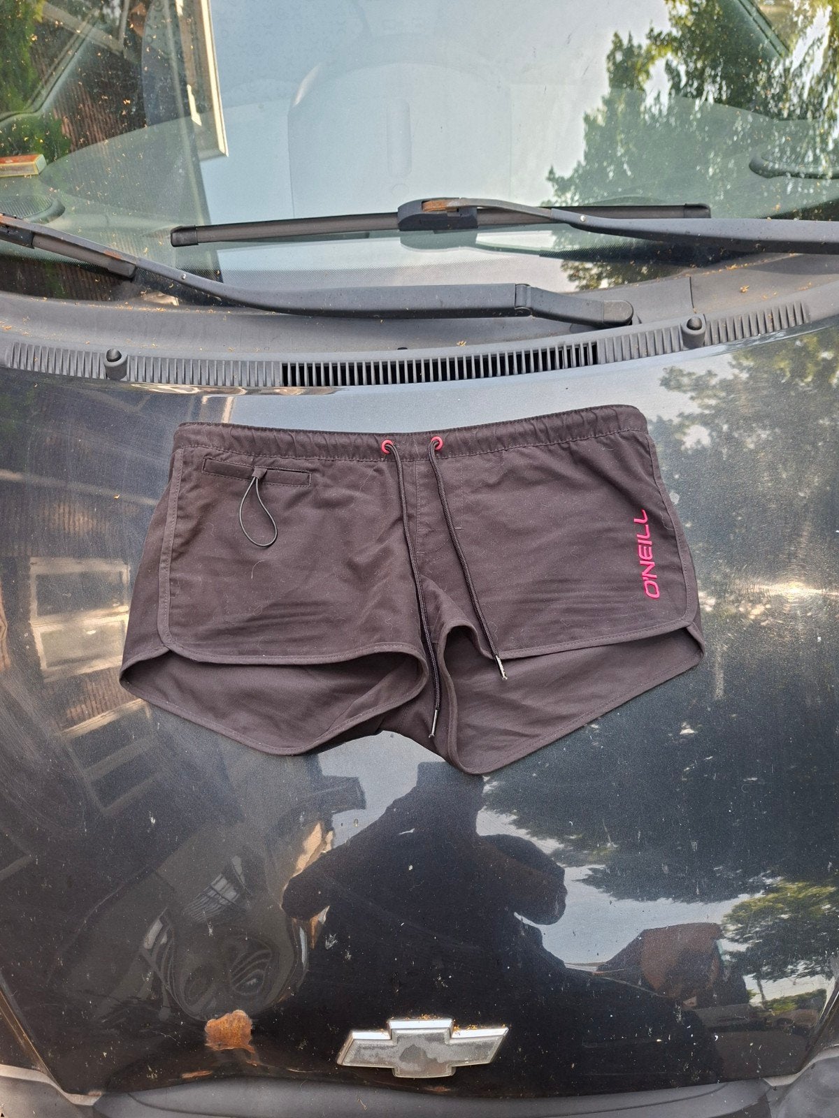 O'Neill zwemshort / korte broek maat S - Zo goed als nieuw, Kleding | Dames, Zwart, Ophalen of Verzenden, Zo goed als nieuw, Zwembroek of Short