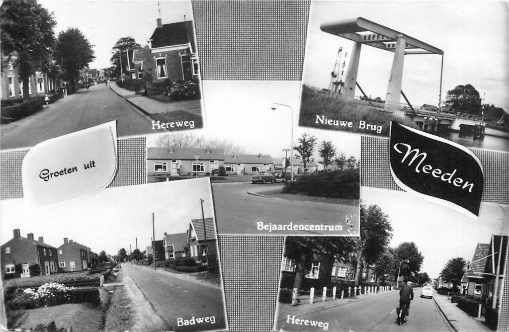 378-331-047 Meeden GR Groeten uit, Verzamelen, Ansichtkaarten | Nederland, Verzenden, Voor 1920, Groningen