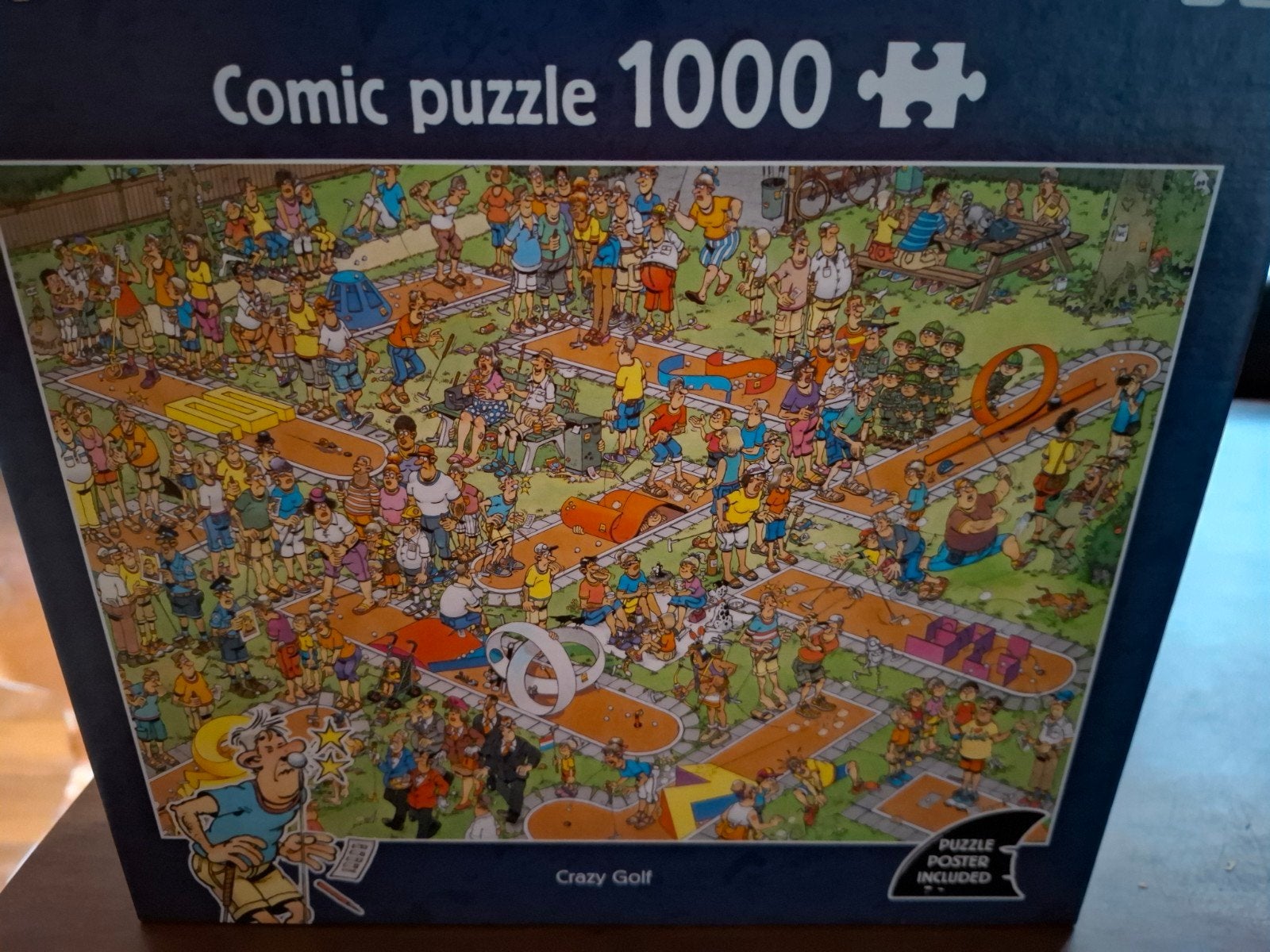 Jan van Haasteren puzzle, Ophalen, Zo goed als nieuw