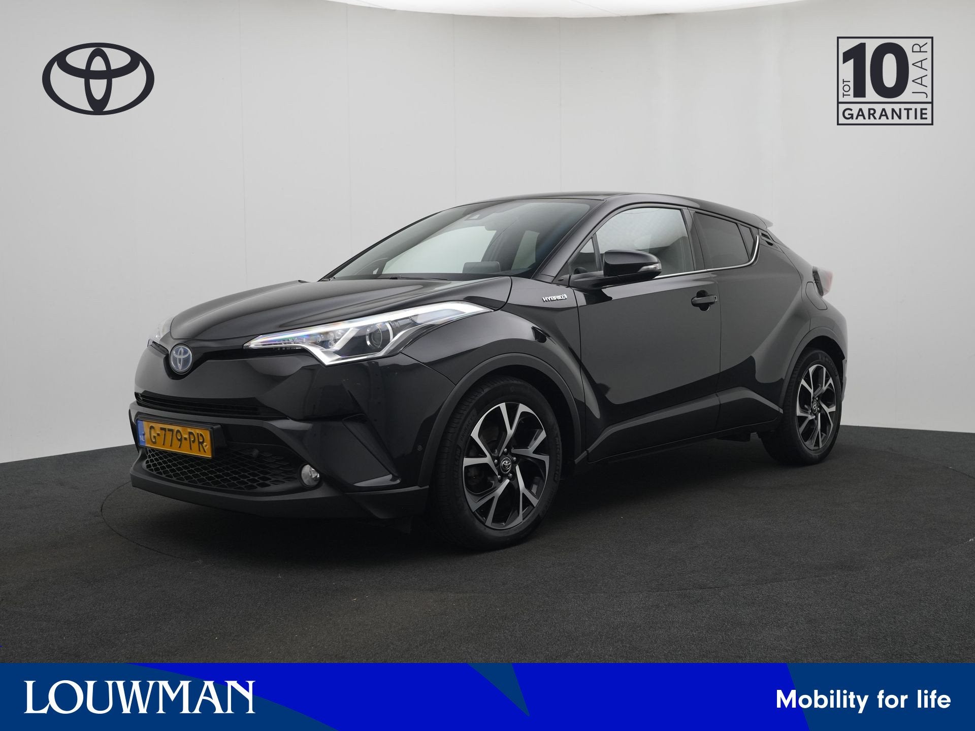 Toyota C-HR 1.8 Hybrid Style | Parkeersensoren V+A | JBL | B, 12 maanden, Stof, 4 cilinders, Origineel Nederlands