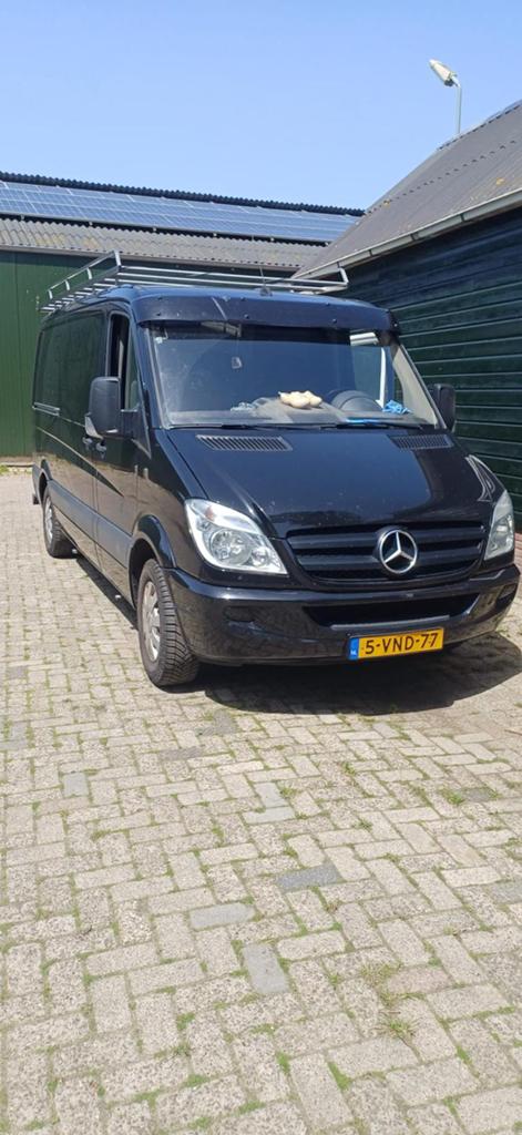Mercedes-Benz Sprinter 2.1 CDI 316 AUT 906 KA 35 2011, Automaat, Euro 5, Zwart, 4 cilinders