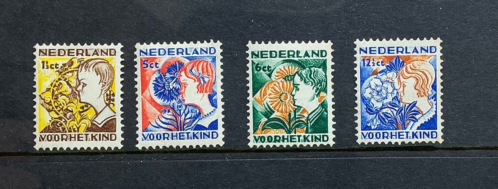 Nederland 1932 NVPH 248-251 ongebruikt, Ophalen of Verzenden, T/m 1940, Postfris