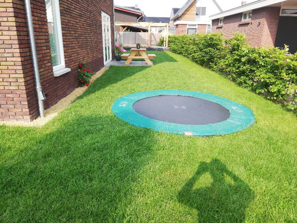 Inground Trampoline Diameter 2,70 m., Kinderen en Baby's, Speelgoed | Buiten | Trampolines, Ophalen, Gebruikt
