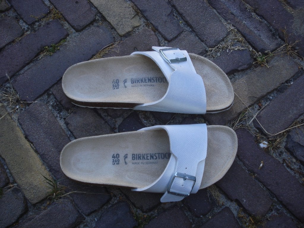 BIRKENSTOCK CATALINA 40 WIT NIEUW GRATIS VERZENDING PER POST