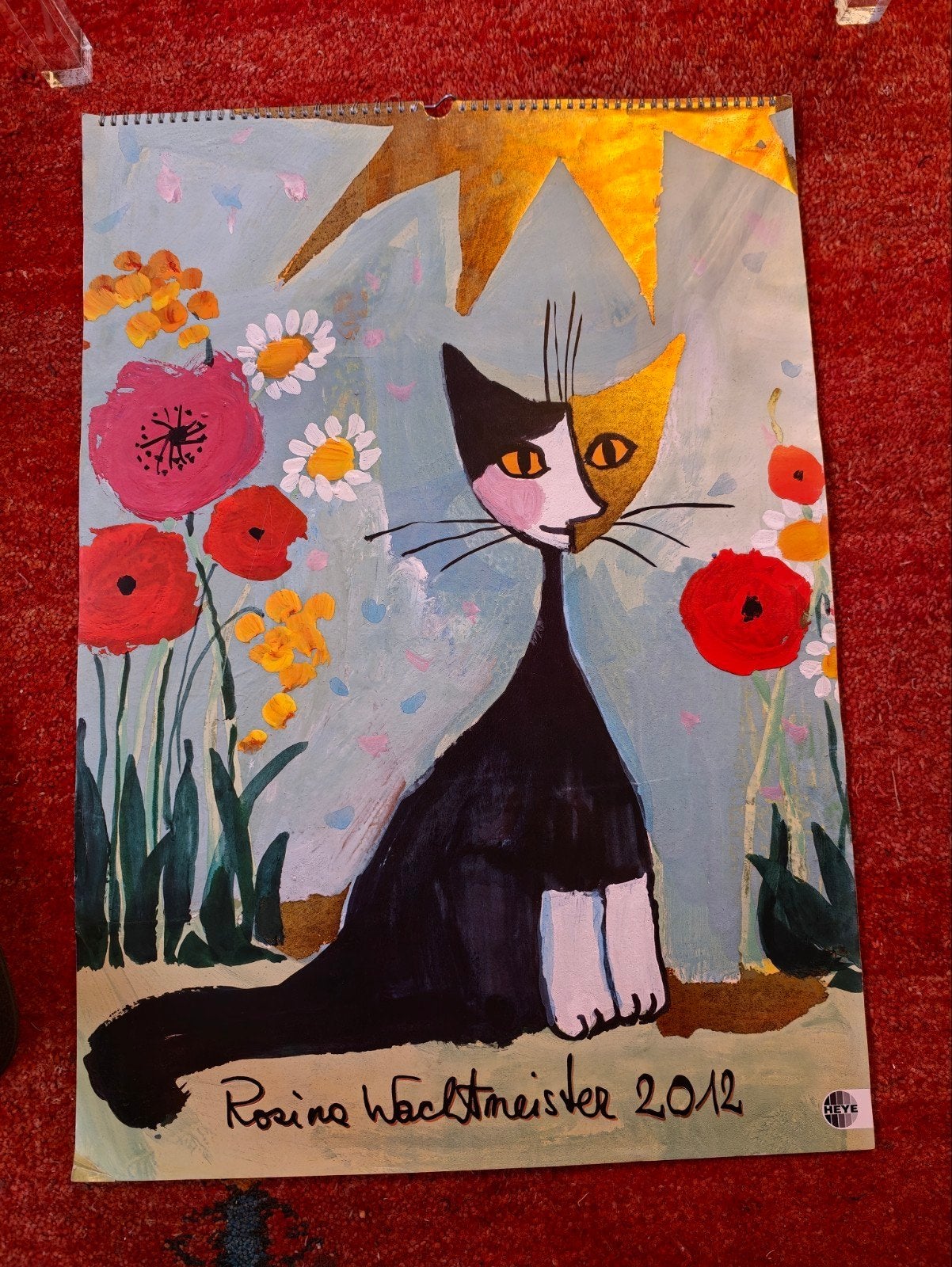 Rosina Wachtmeister Jaarkalenders 2012 & 2016 - 24 Prints, Ophalen of Verzenden, Zo goed als nieuw