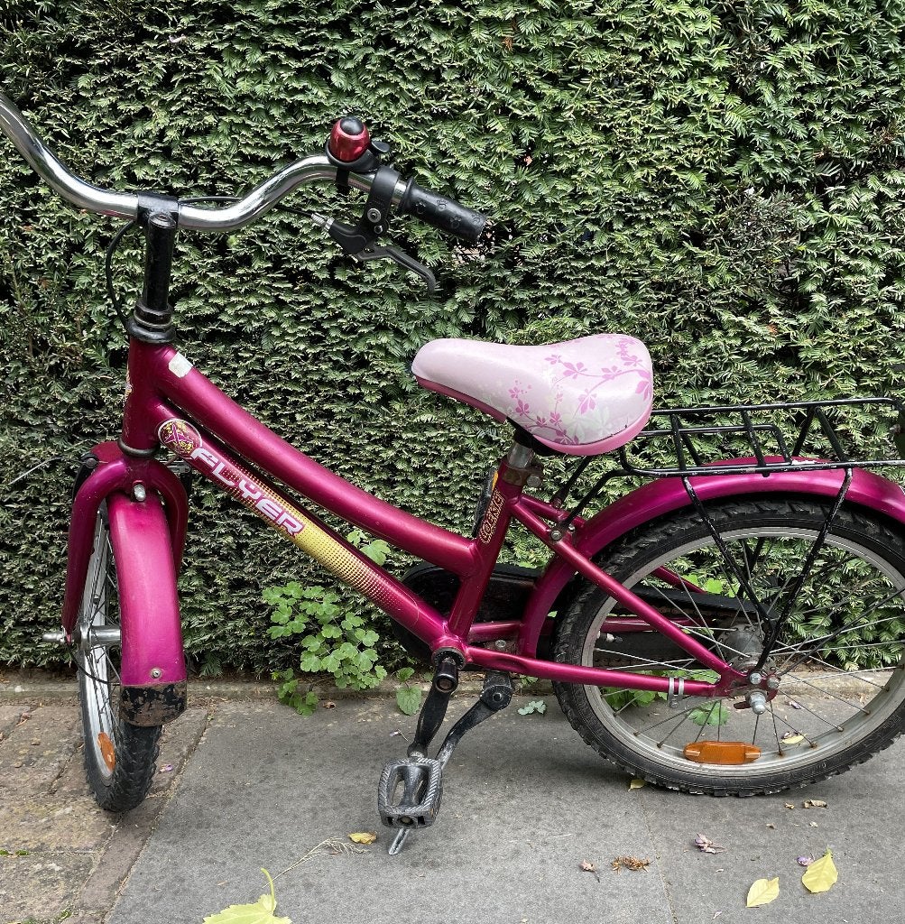 meisjesfiets Loeki, Ophalen, Terugtraprem, Loekie, 16 tot 20 inch