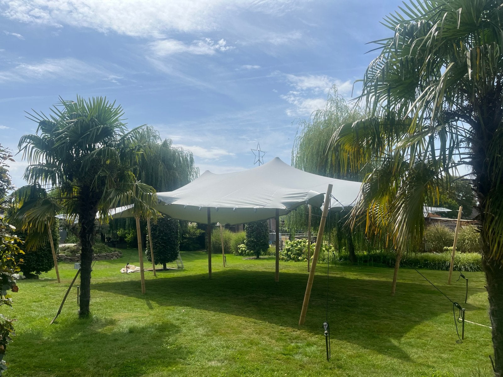 Stertent 14 x 9 meter - Ideaal voor elk evenement, Ophalen, Gebruikt, Opvouwbaar, 6 meter of meer
