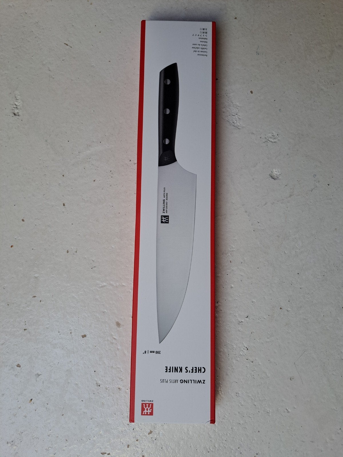 Zwilling Chef's Knife - Nieuw in doos, Overige typen, Nieuw, Ophalen of Verzenden, Zwart