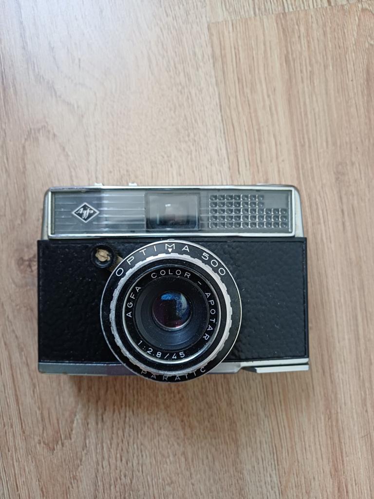 Vintage Agfa Optima 500 Color Apotar Camera, Ophalen, Gebruikt, Compact, Overige Merken