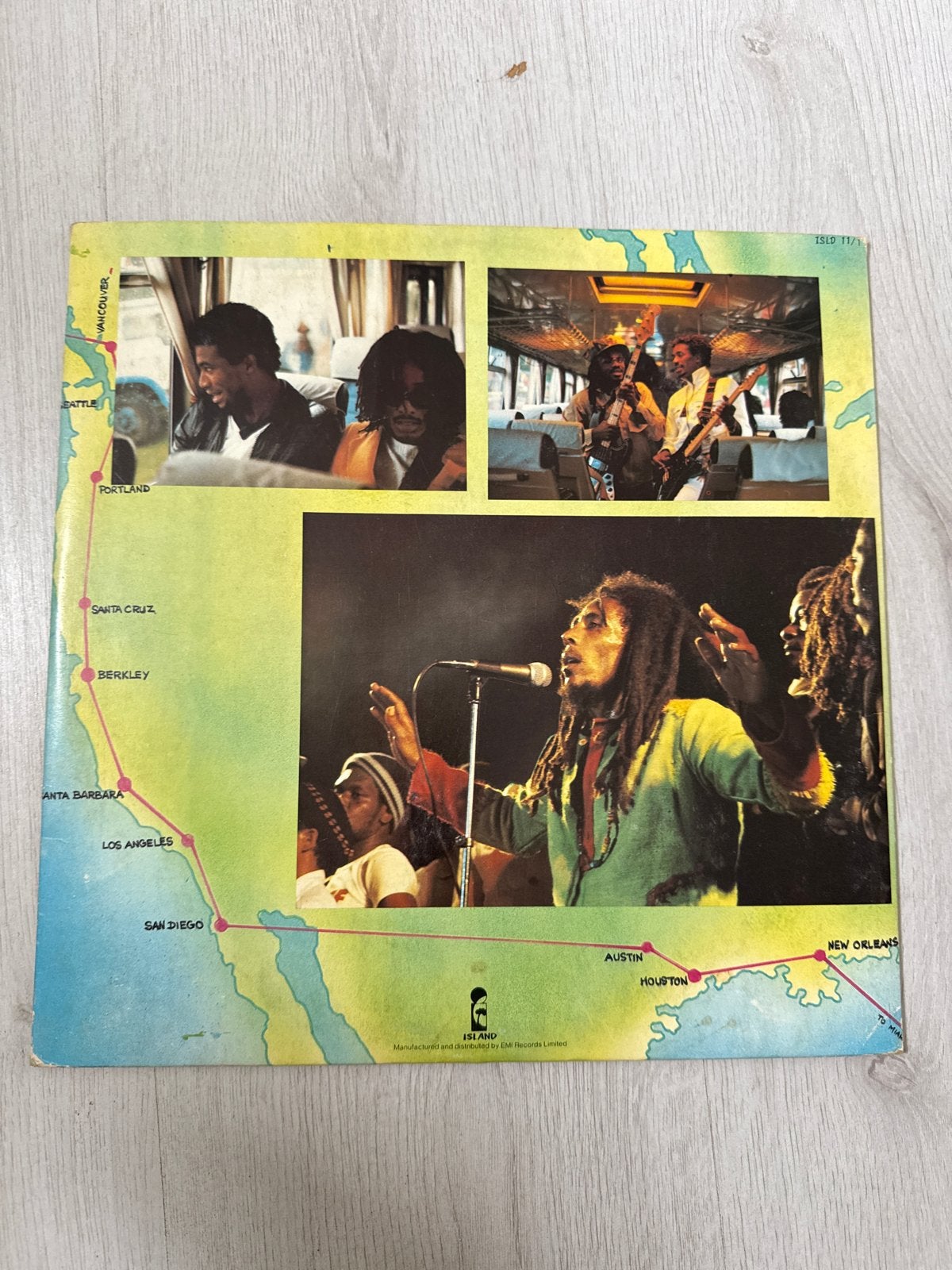 Bob Marley & The Wailers - Babylon By Bus Live LP, Ophalen, Gebruikt, Overige genres, 12 inch