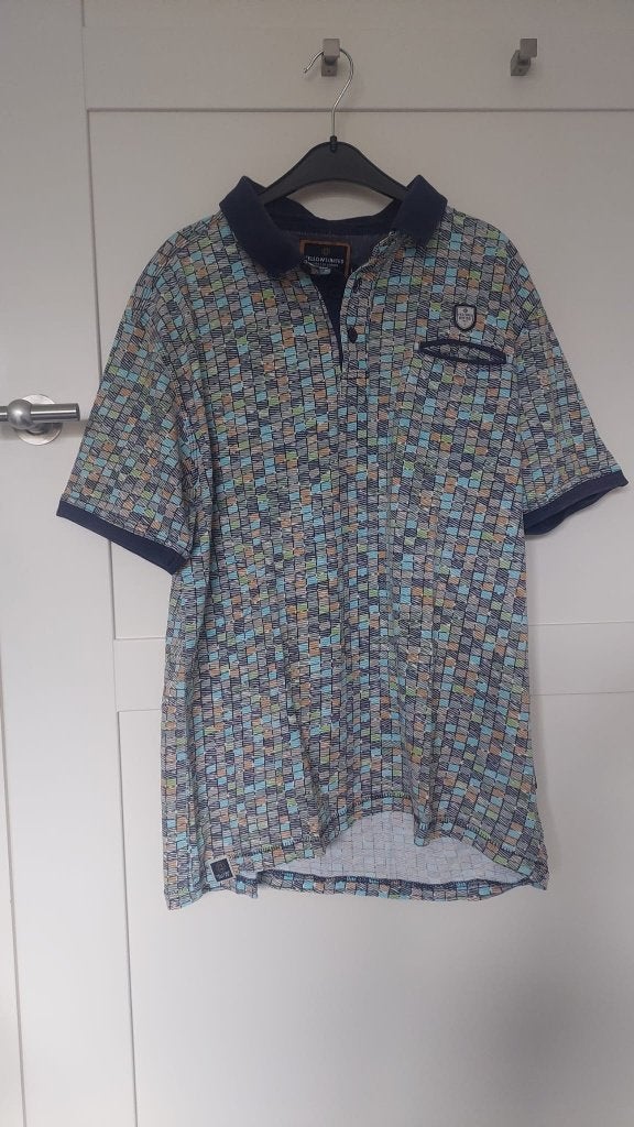 Poloshirt - shirt - maat L - Fellows United, Maat 52/54 (L), Meerkleurig, Ophalen of Verzenden, Gedragen