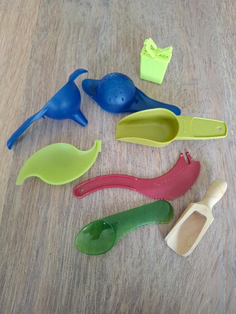 Vintage keukenhulpjes set – o.a. Tupperware – retro, Huis en Inrichting, Keuken | Keukenbenodigdheden, Ophalen of Verzenden, Nieuw