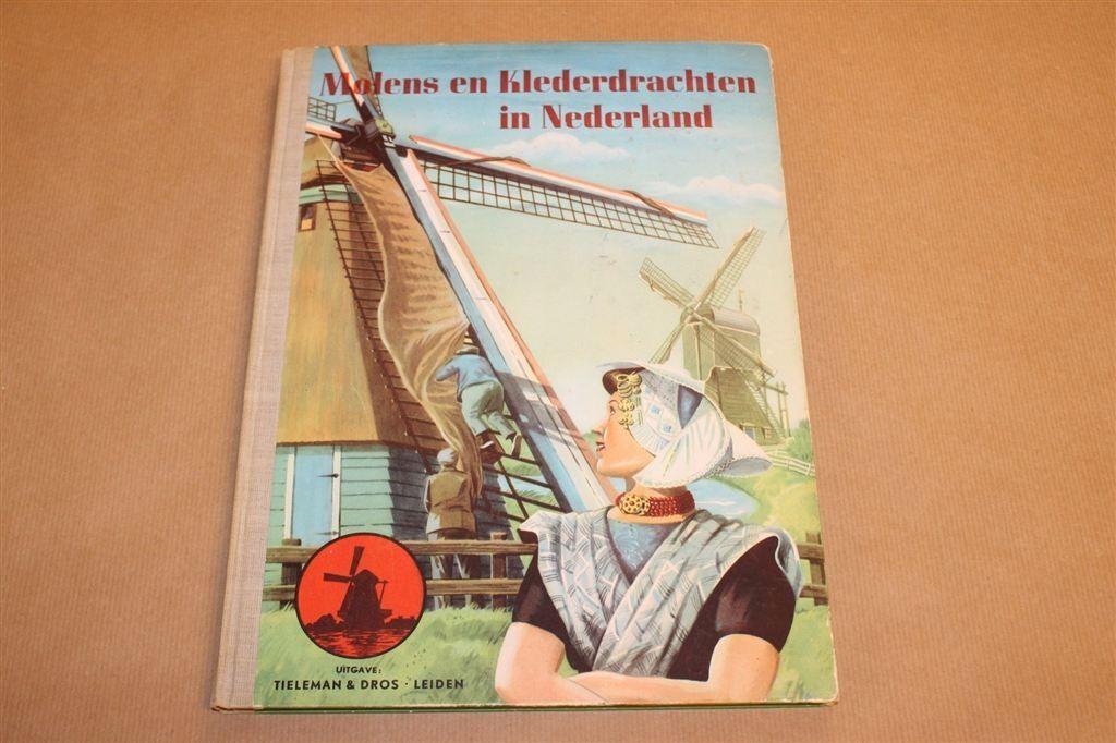 Molens & Klederdracht NL — Vintage Plaatjesalbum 1949, Verzenden, Gelezen