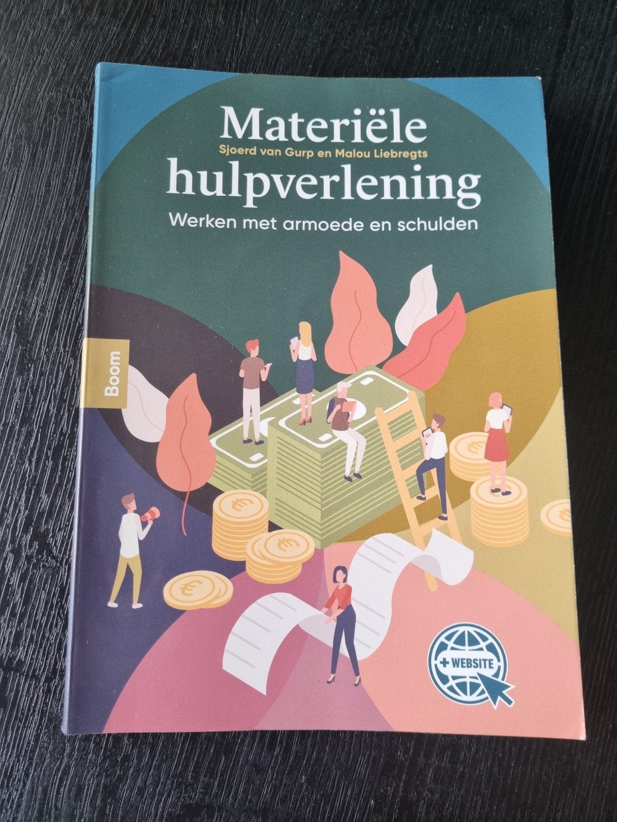 Materiële hulpverlening: Werken met armoede en schulden, Verzenden, HBO, Zo goed als nieuw, Sjoerd van Gurp en Malou Liebregts
