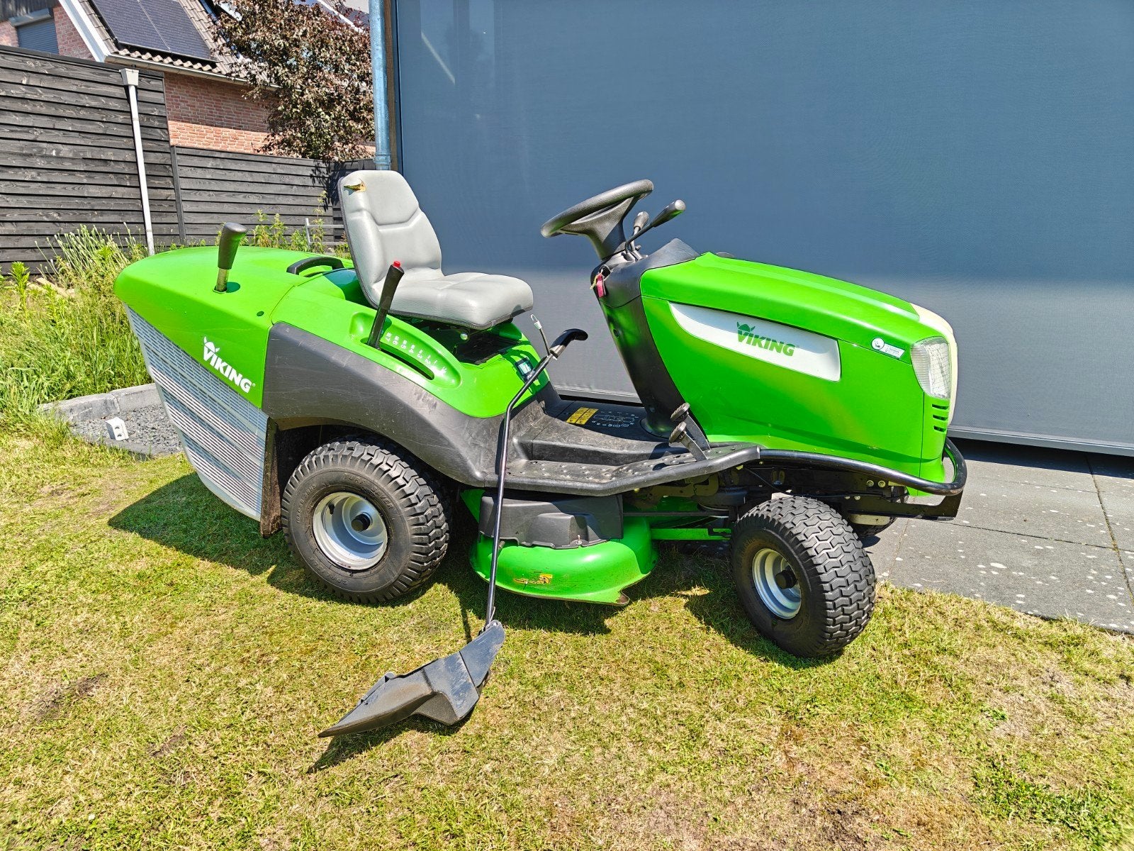 Viking zitmaaier MT5097 - Goede staat., Tuin en Terras, Ophalen, 90 tot 120 cm, Opvangbak, Gebruikt