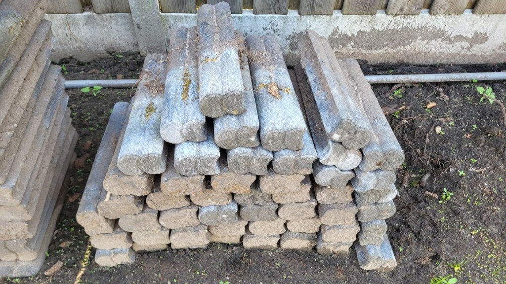 duopalissades 40cm hoog, Ophalen, Gebruikt, 25 tot 50 cm, Minder dan 25 cm