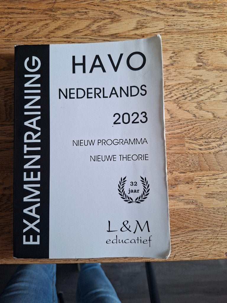 Havo nederlands examentraining 2023, Ophalen, Gelezen, HAVO, Nederlands