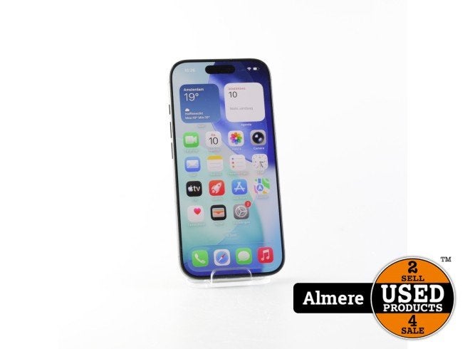 iPhone 16 Pro 512GB Zwart Titanium | Prima staat