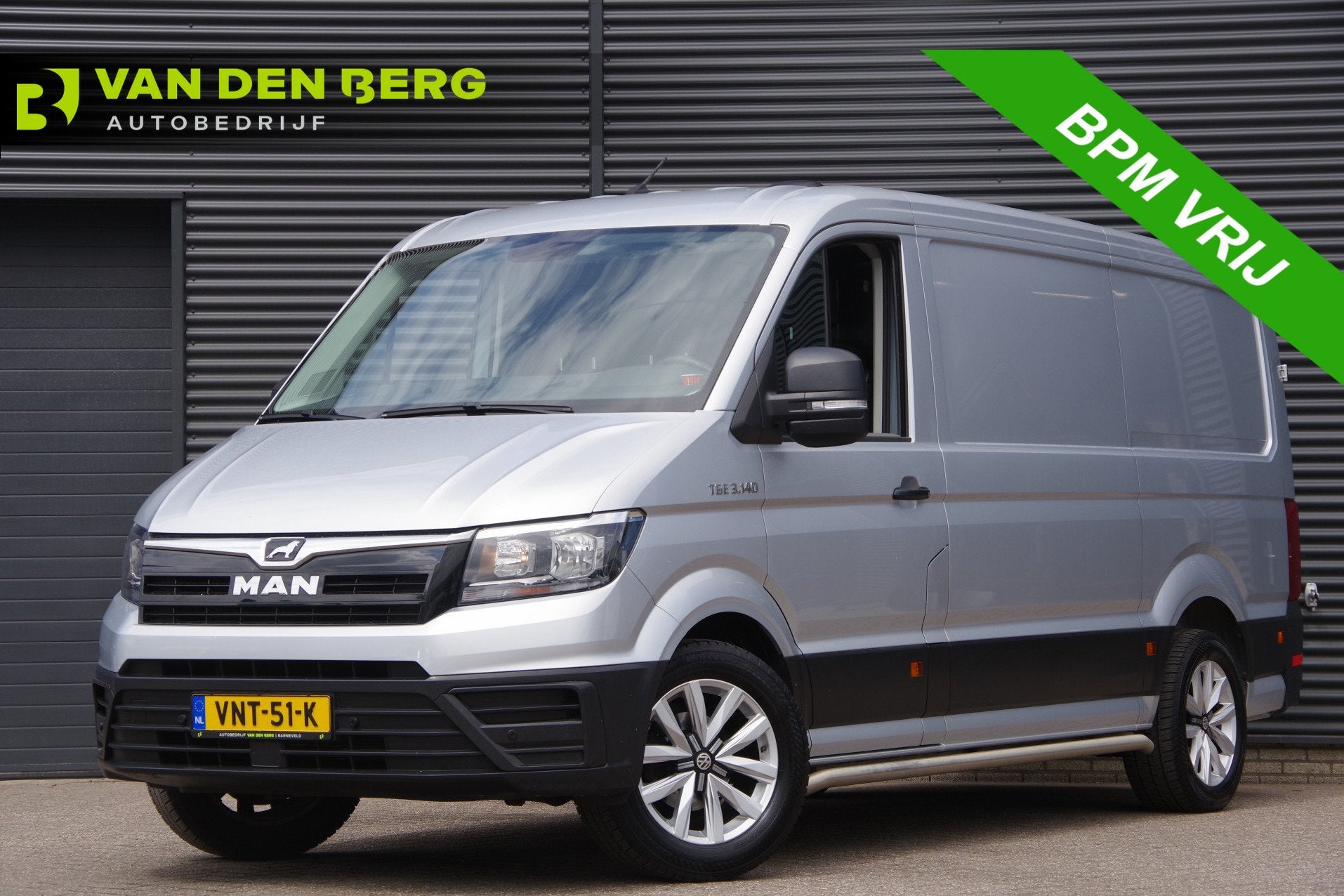 MAN TGE 3.140 35 2.0 L3H2(L2H1) EURO6! AUT. CRUISE, TREKHAAK, Stof, Gebruikt, Euro 6, 4 cilinders