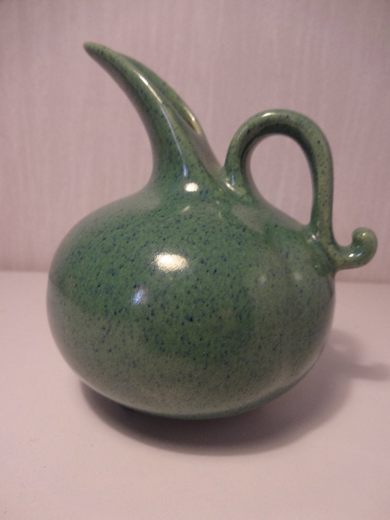 Groen ERICA kannetje, Antiek en Kunst, Ophalen of Verzenden