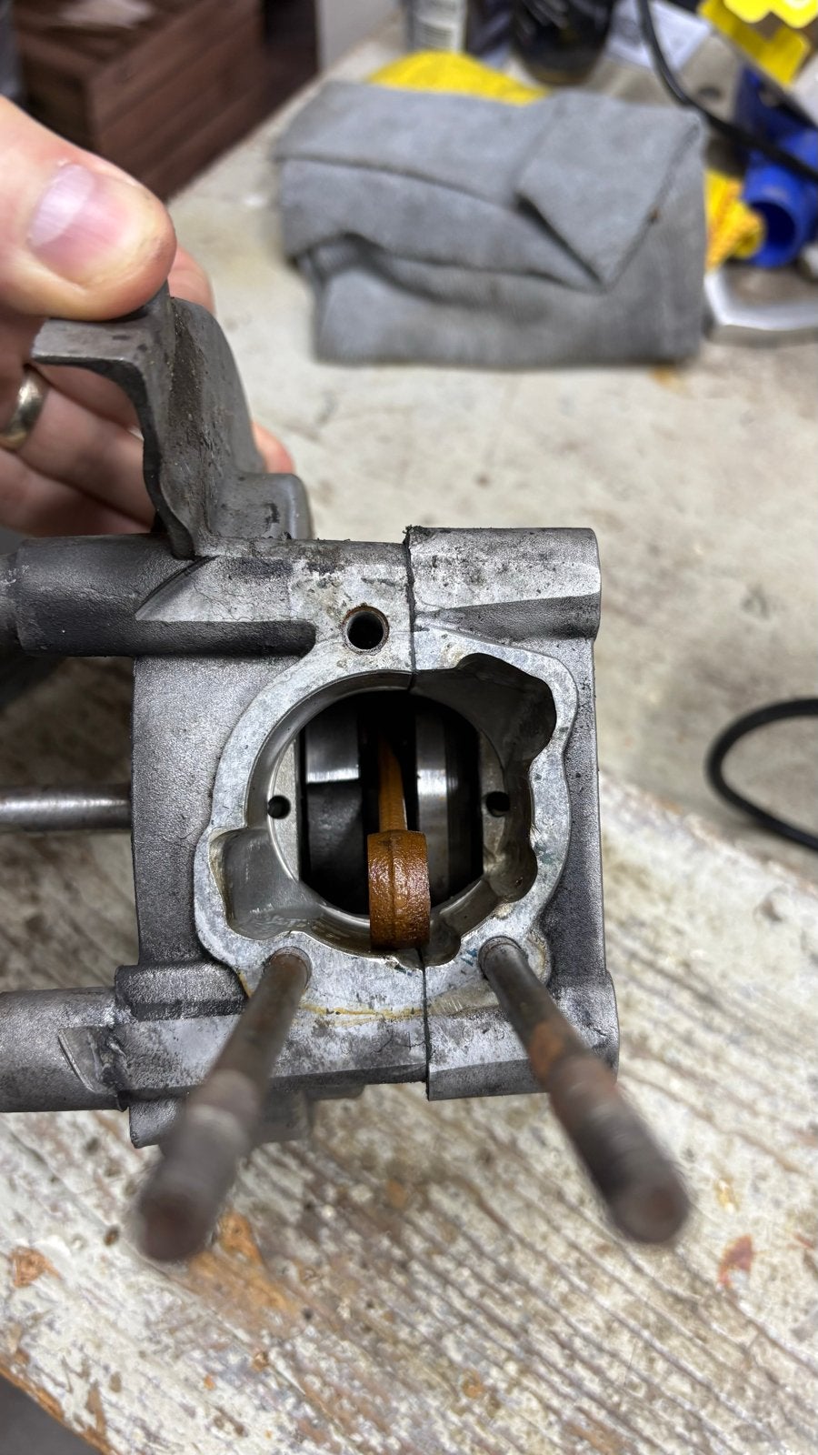 Bewerkt kick karter voor Vespa/Piaggio brommers, Ophalen of Verzenden, Gebruikt, Blok