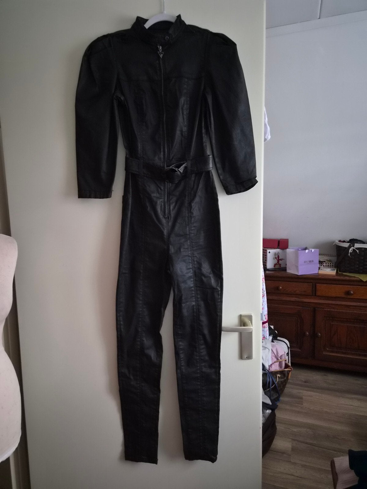 Guess jumpsuit, Guess, Zwart, Ophalen of Verzenden, Zo goed als nieuw