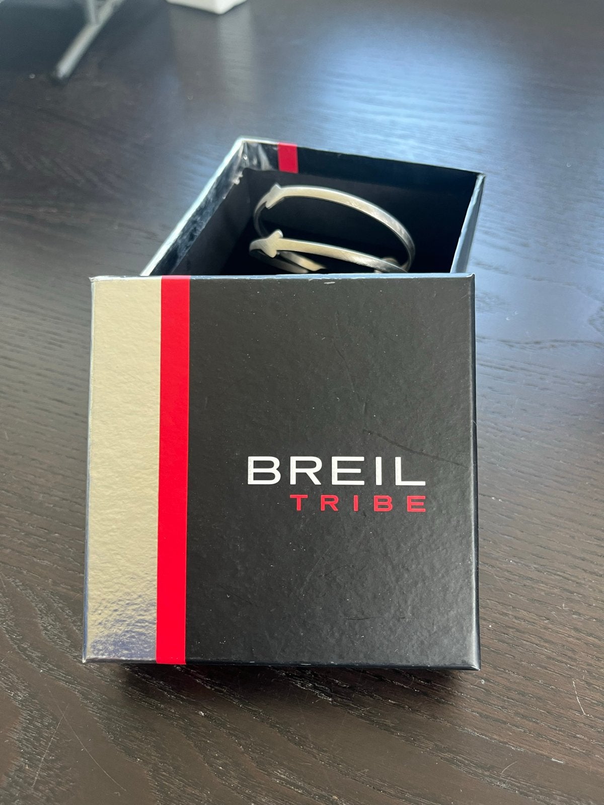 Breil Tribe Armband - Zilverkleurig, Ophalen of Verzenden, Zo goed als nieuw, Zilver, Staal