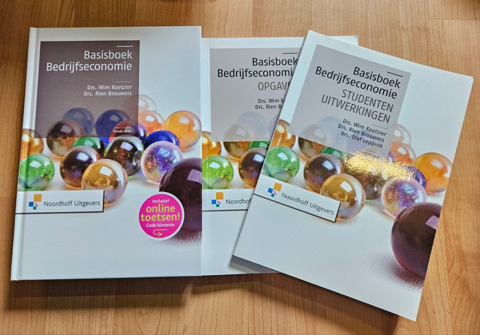 Basisboek Bedrijfseconomie - Set van 3 boeken, Gelezen, Drs. Wim Koetzier, Drs. Rien Brouwers, Drs. Olaf Leppink, Gamma, HBO
