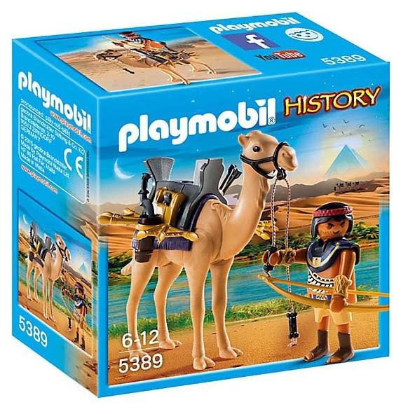 PLAYMOBIL 5389 Egyptische Krijger + Dromedaris OP=OP, Kinderen en Baby's, Speelgoed | Playmobil, Ophalen of Verzenden, Nieuw, Complete set